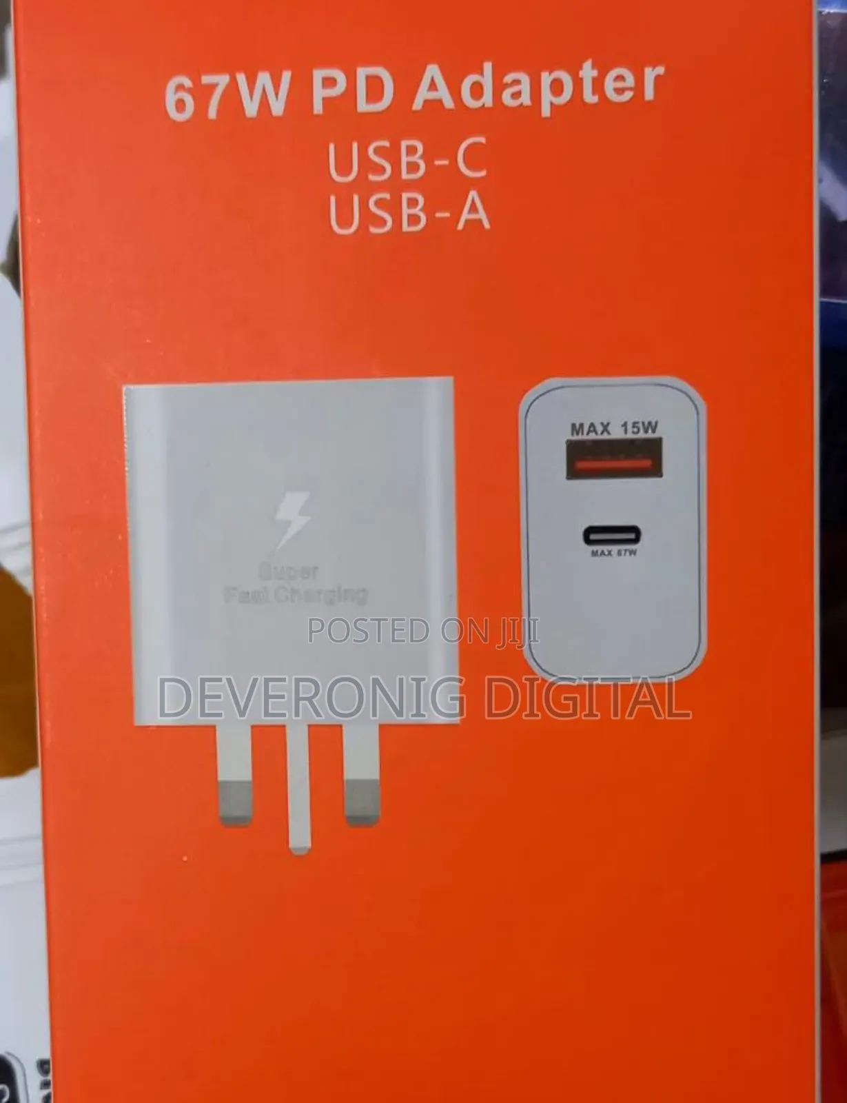 *67 W Pd Complete Super Fast Charger*