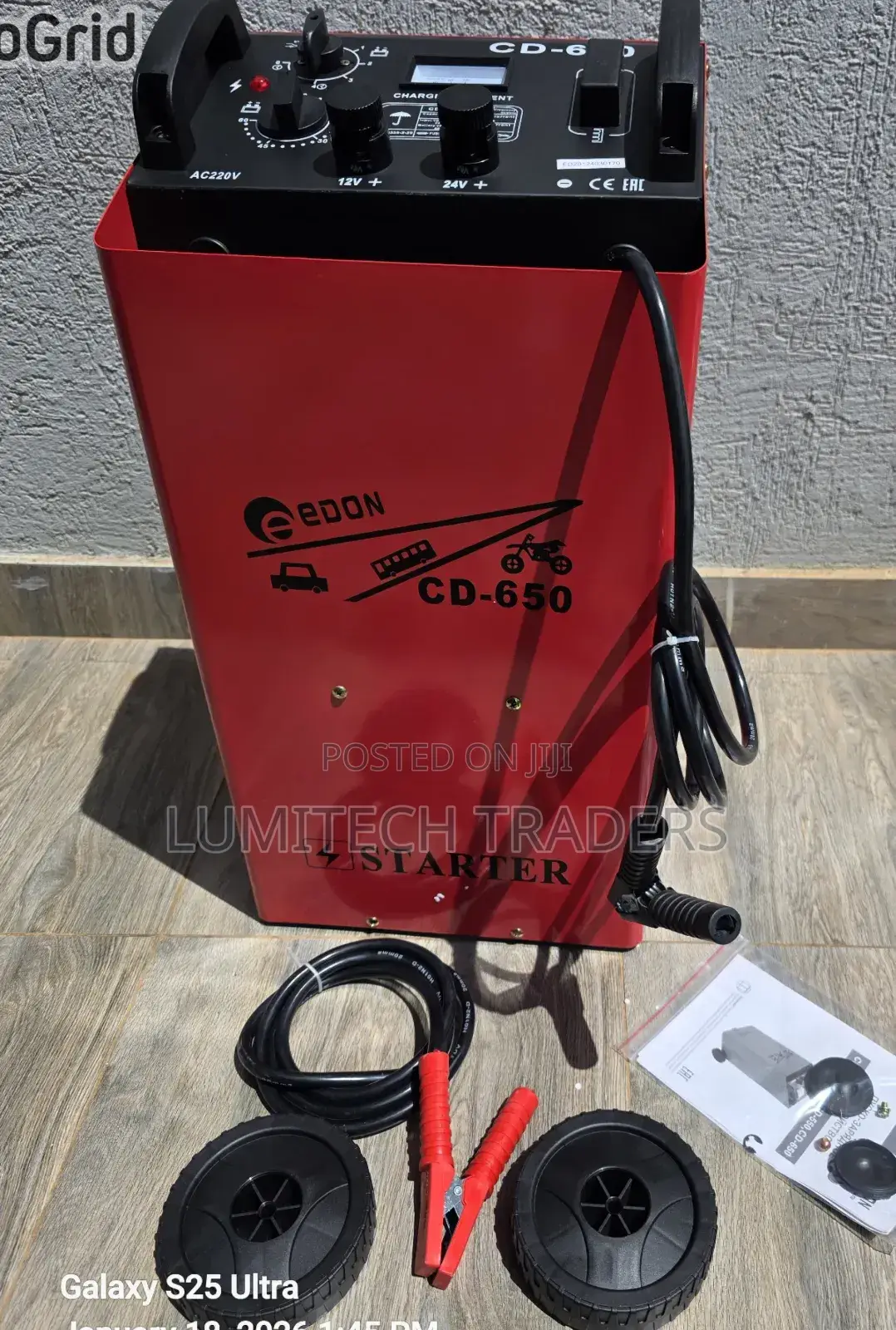 Edon Cd-650 Battery Charger Starter