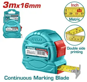 Total Tmt34316 Steel Measuring Tape
Length Width:3mx16mm