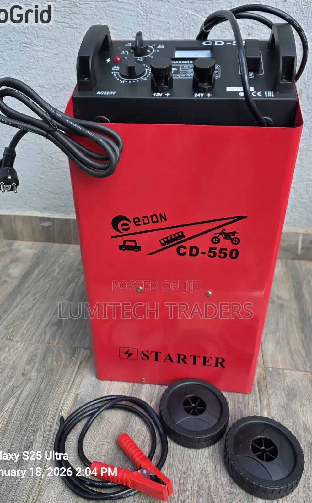 Edon Battery Charger 
Cd-550a
