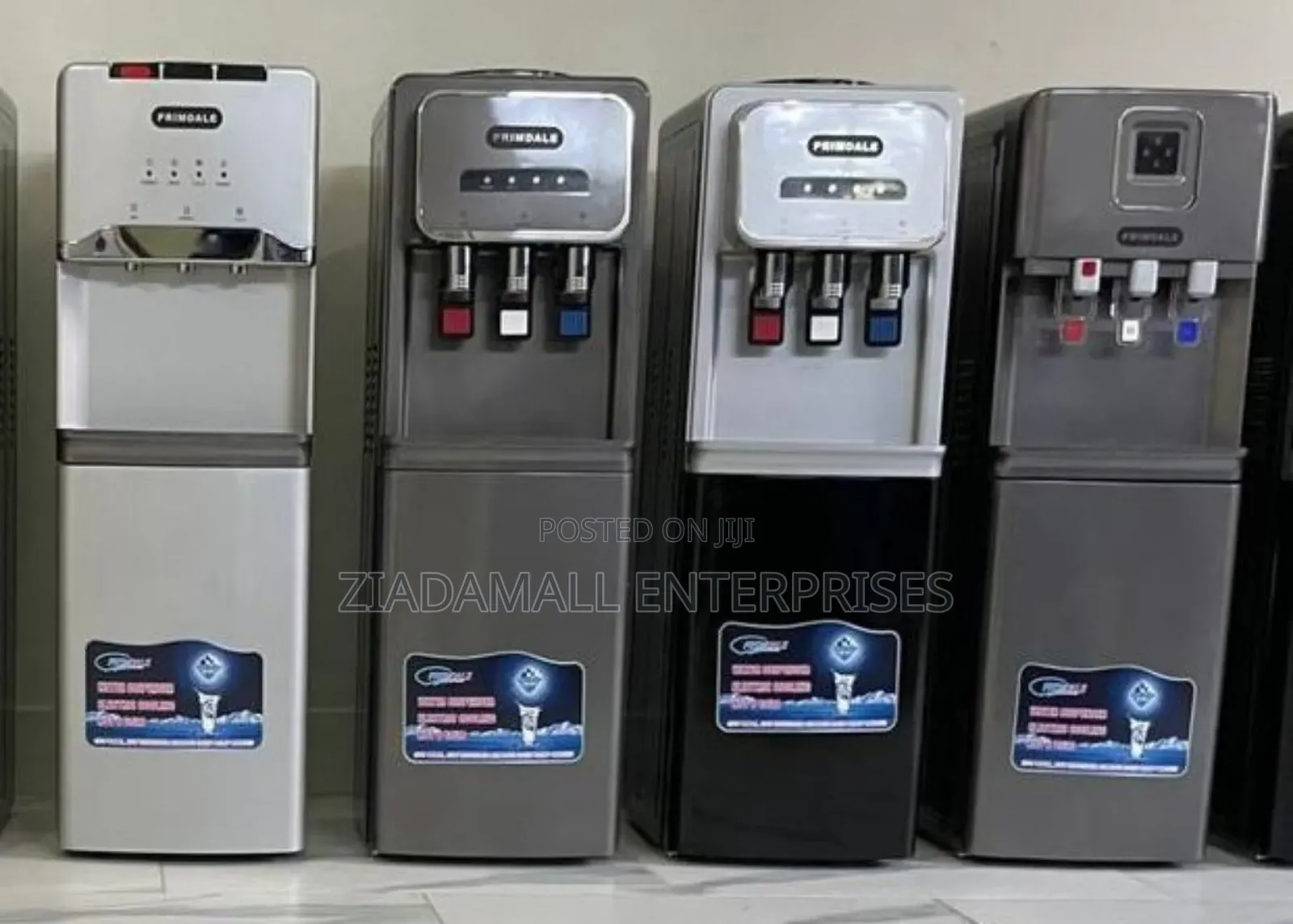 Silver Primdale Triple-Tap Water Dispenser – Hot, Normal Cold