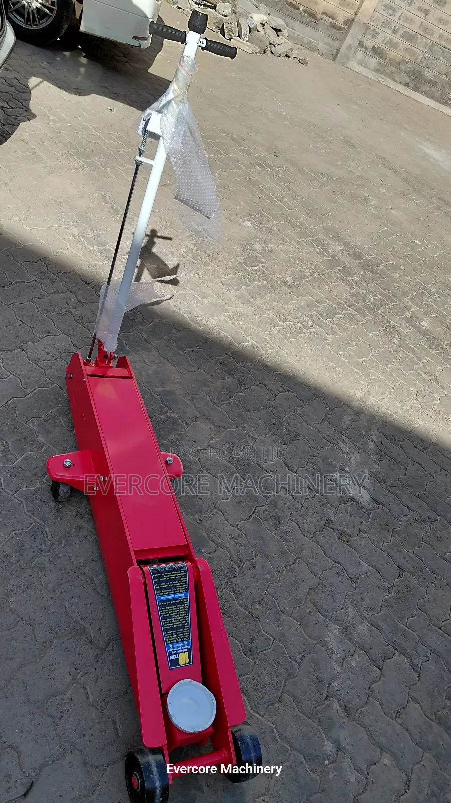 Heavy Duty Ten Tonne/10,000kg Lifting Trolley Jack.
