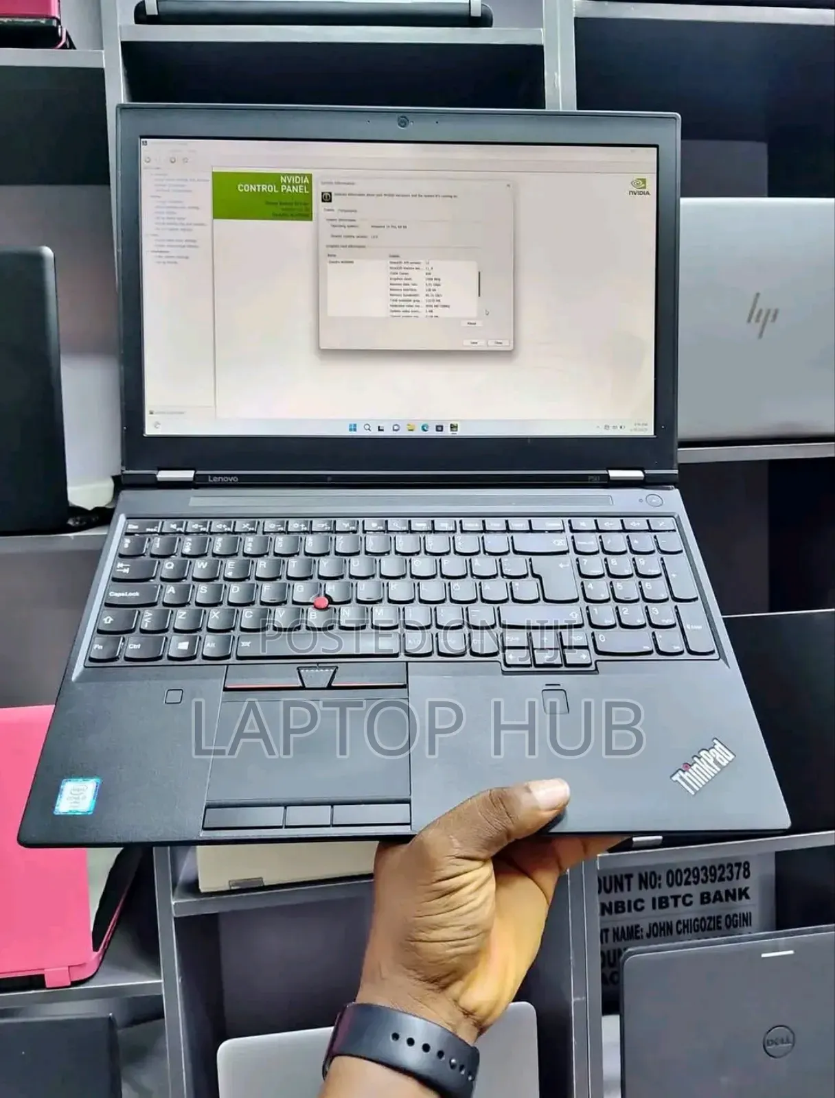 Laptop Lenovo ThinkPad P50 16GB Intel Core I7 SSD 512GB