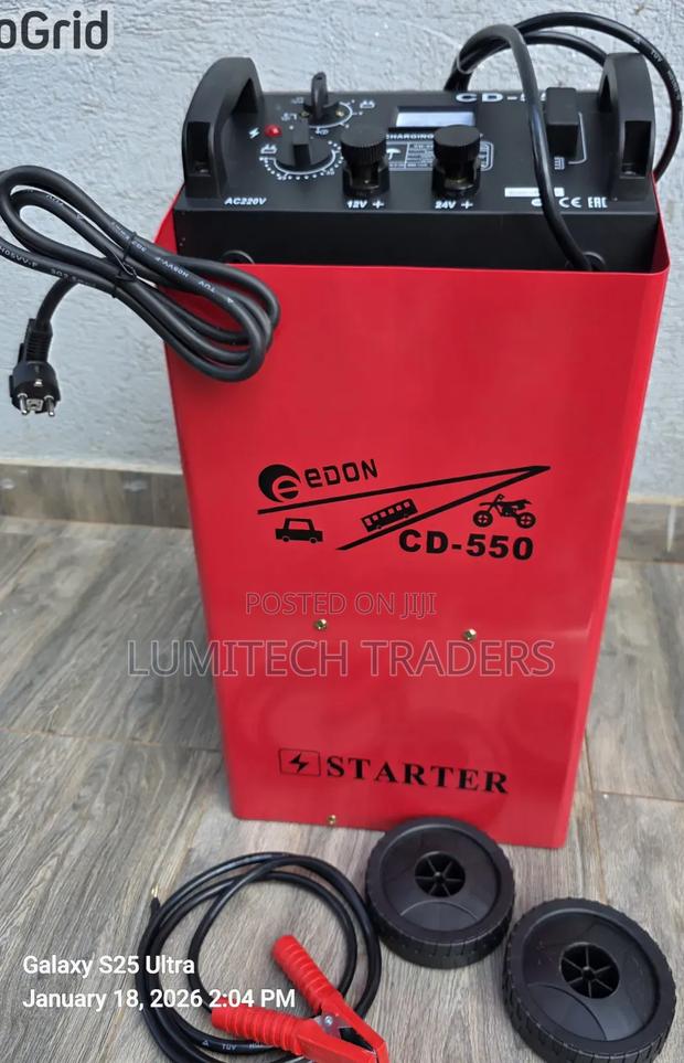 Edon Cd-550 12v/24v Battery Charger Engine Starter - main view