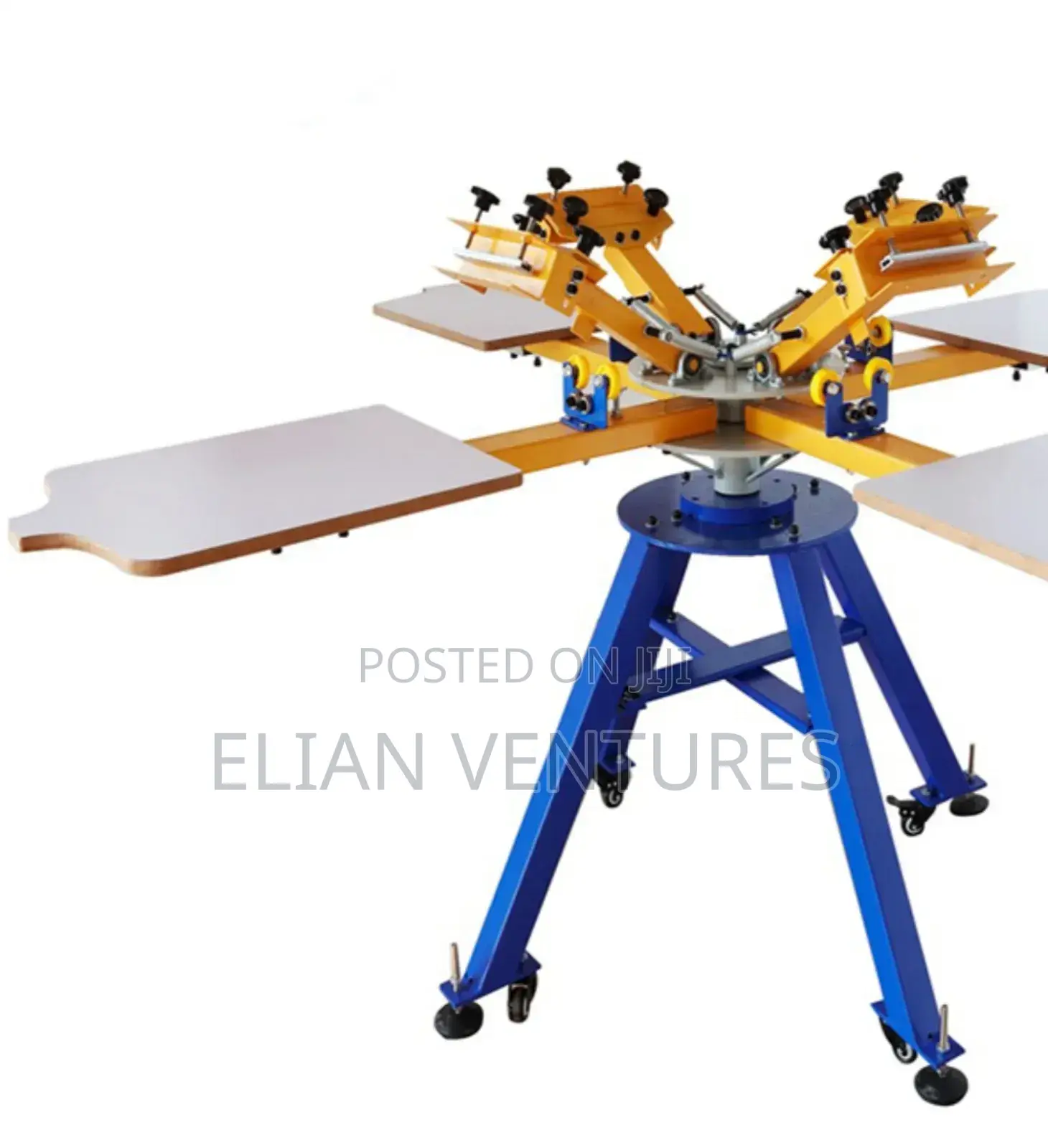 New Arrival 4 Colour 4 Station Screen Printing