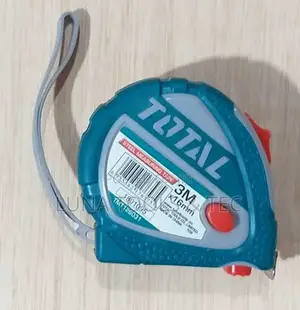Total Tmt126031 Steel Measuring Tape
Length Width:3mx16mm
