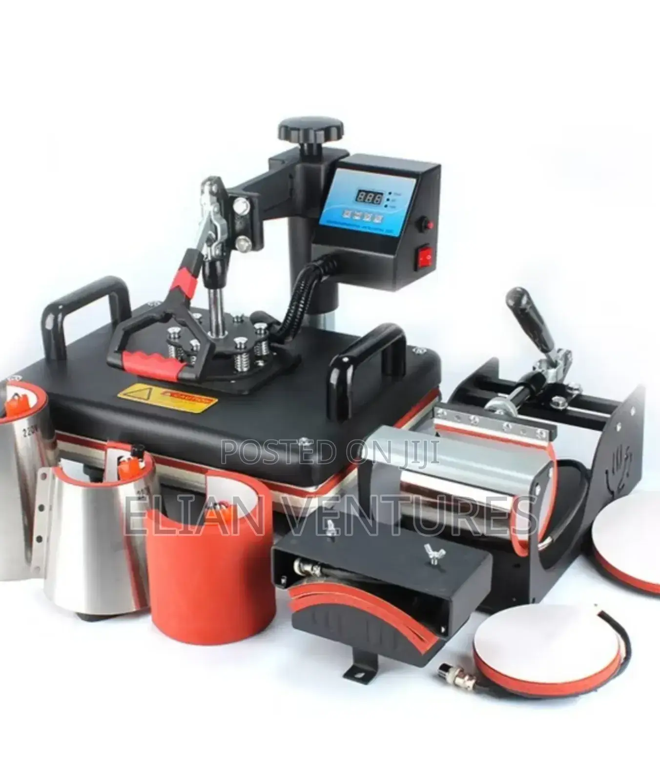 Original 8 in 1 Heat Press Machine