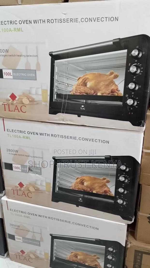 Tlac 100 Litres Electric Oven Conventional 4 Stage Switch