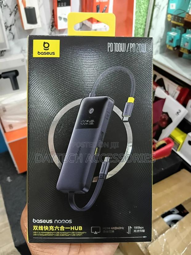 Baseus Dual Fast Charging 6-in-1 Type-C Hub