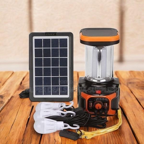 Dat at 9016b Solar Power Kit With Usb Phone Charging and Fm Radio