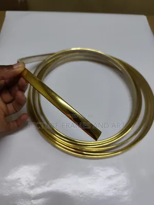 100metres Roll Photo Mount Gold U-Ring Lipping Strip