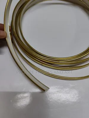 50metres Roll Photo Mount Gold U-Ring Lipping Strip