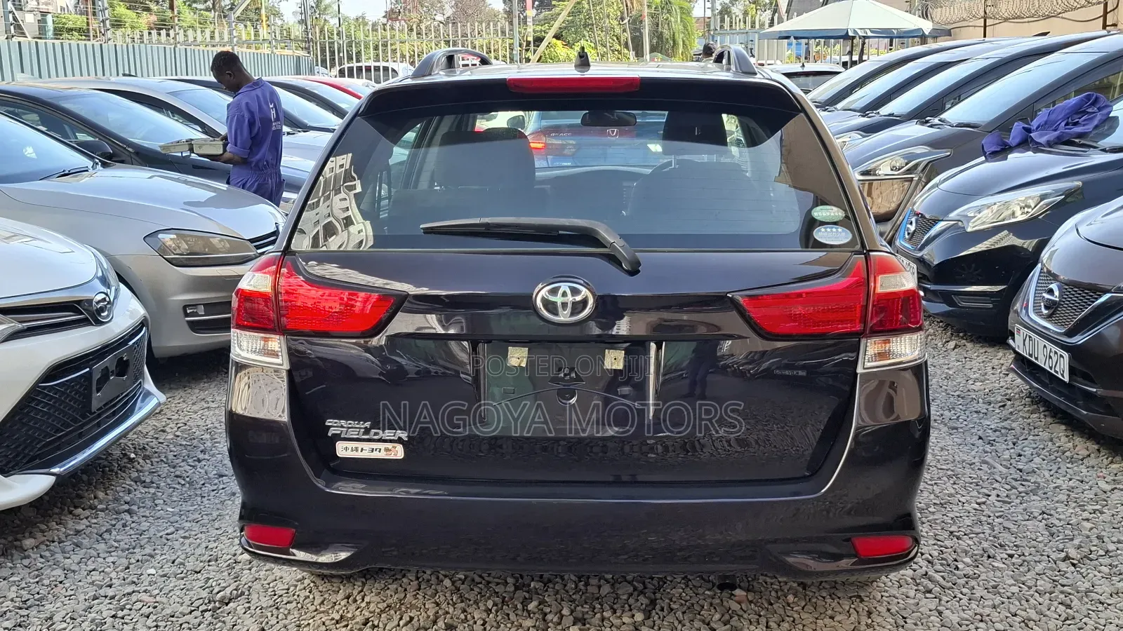 Toyota Corolla Fielder 2018 Burgundy