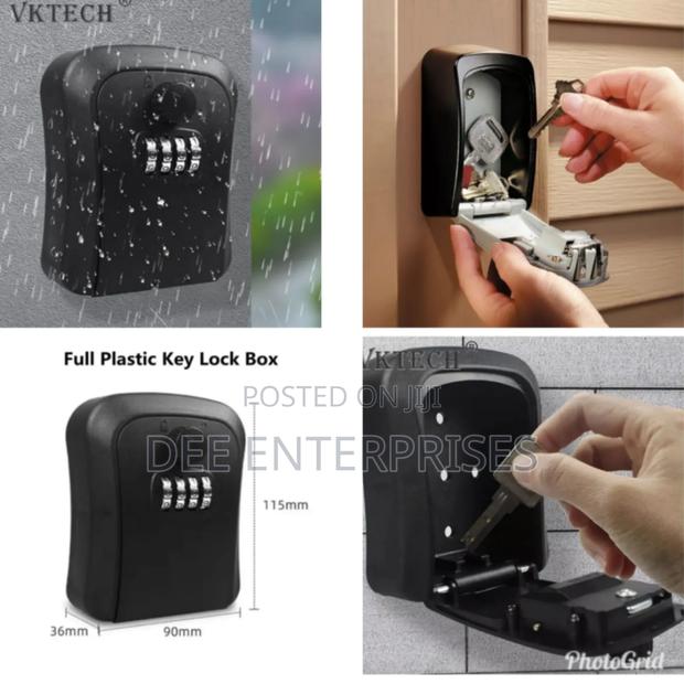 Hard Plastic Key Storage Lock Box