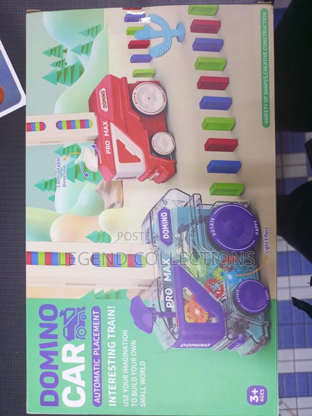 Automatic Domino Placement Train - main view