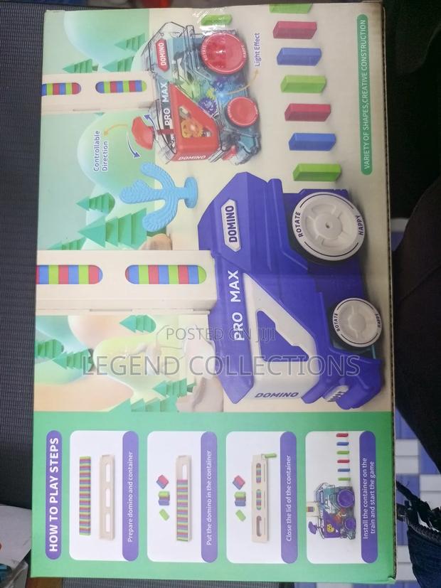 Automatic Domino Placement Train - thumbnail 2