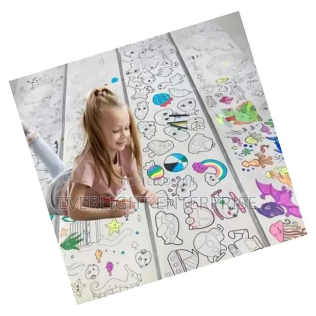 Kids Drawing Roll Colouring Paper - main view