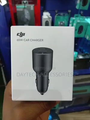 Dji 65w Car Charger - Back