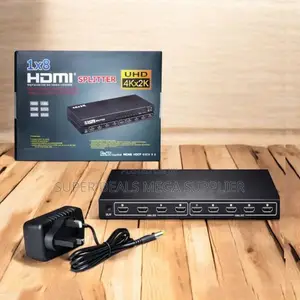 Easy Operation 8 Port Hdmi Splitter 1×8 Amplifier