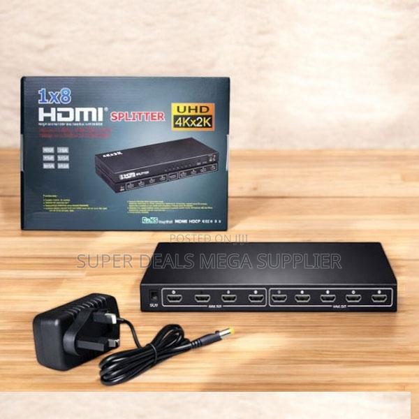 1080p Output Support 8 Port Hdmi Splitter 1×8