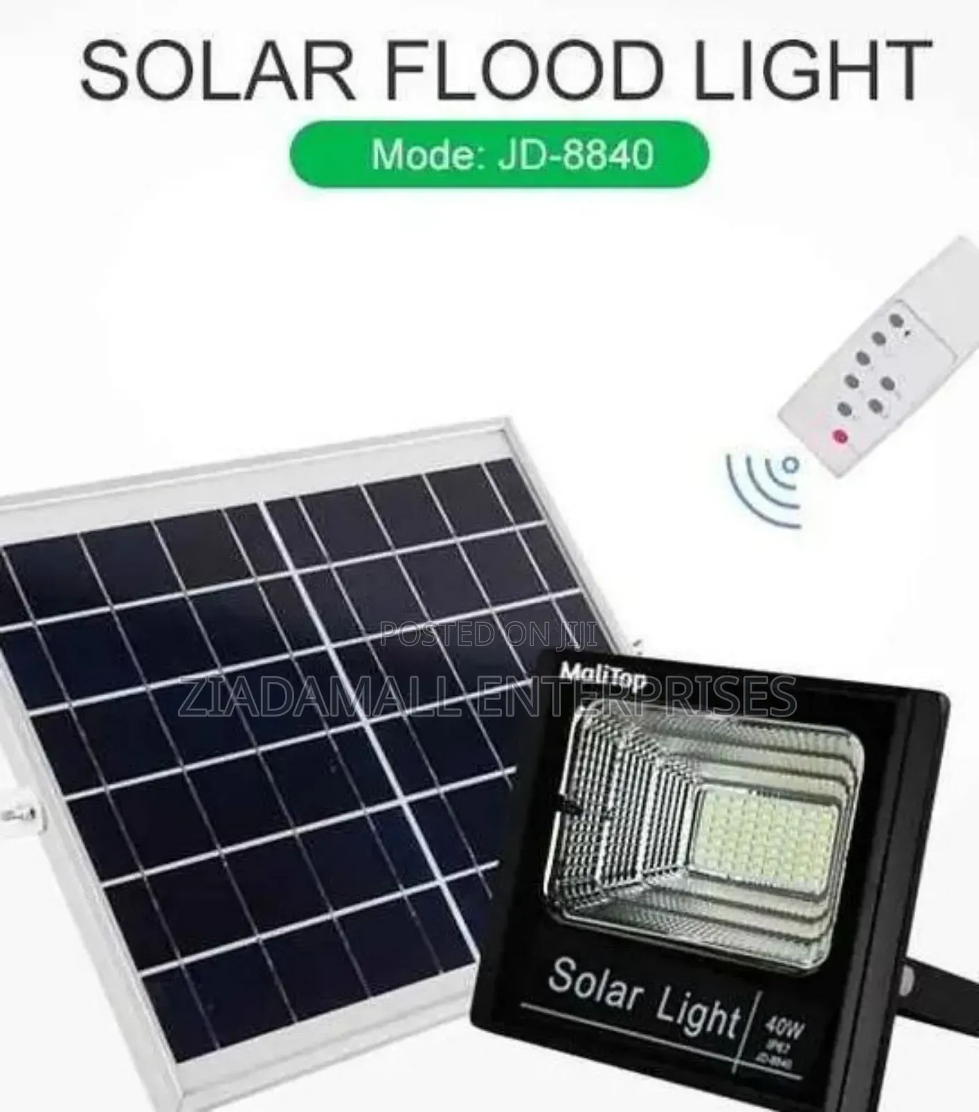Solar Flood Lights All-Weather 40w Solar Led Flood Light
