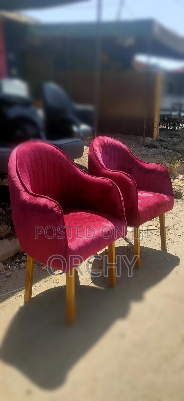 Maroon Manicure Seats / Nail Seats - main view