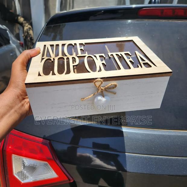 New Wooden Tea Bag Holder