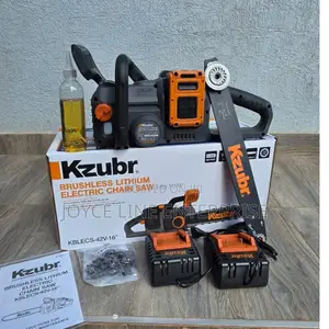 Kzubr Cordless Chainsaw 2 Batteries 4.0ah 2chargers