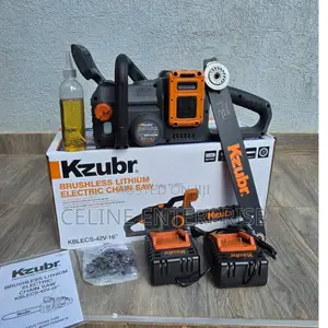 Kzubr Cordless Chainsaw 2 Batteries 4.0ah 2chargers