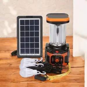 Dat at 9016b Home Solar Kit With Fm Radio, Usb and Led Bulbs