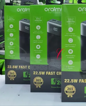 Oraimo Q21 Opb-7200q *22.5w 20,000mah* Fast Power Bank