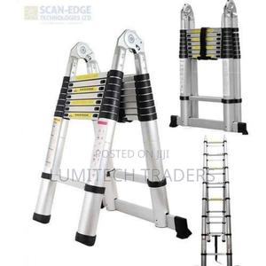 Single Telescopic Ladder 3.2m Height - thumbnail 2