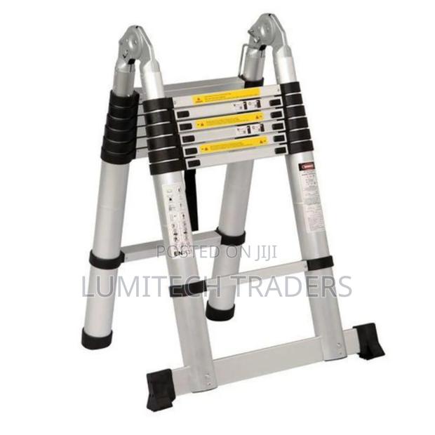 3.8 Meters Aluminum Single Telescopic Ladder