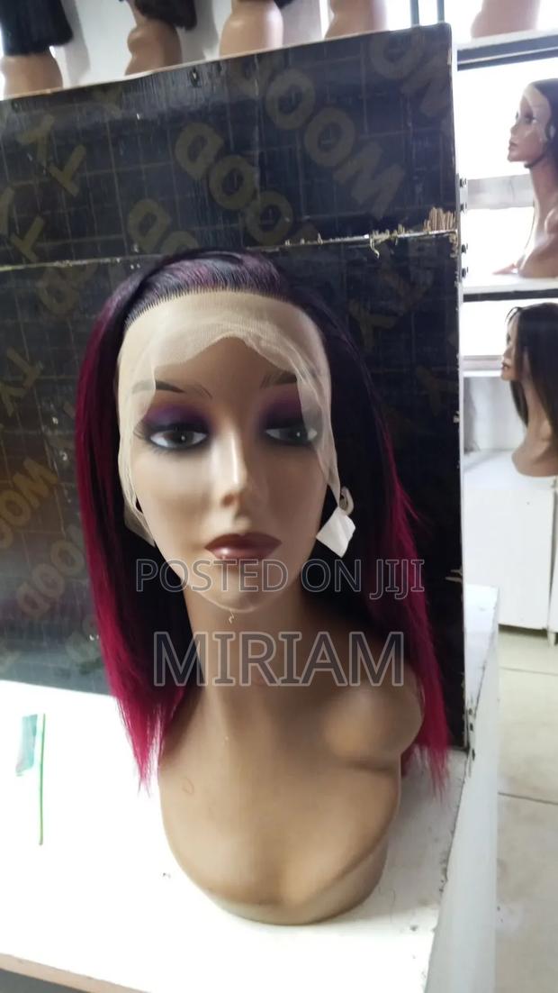 Frontal Semi Human Wig