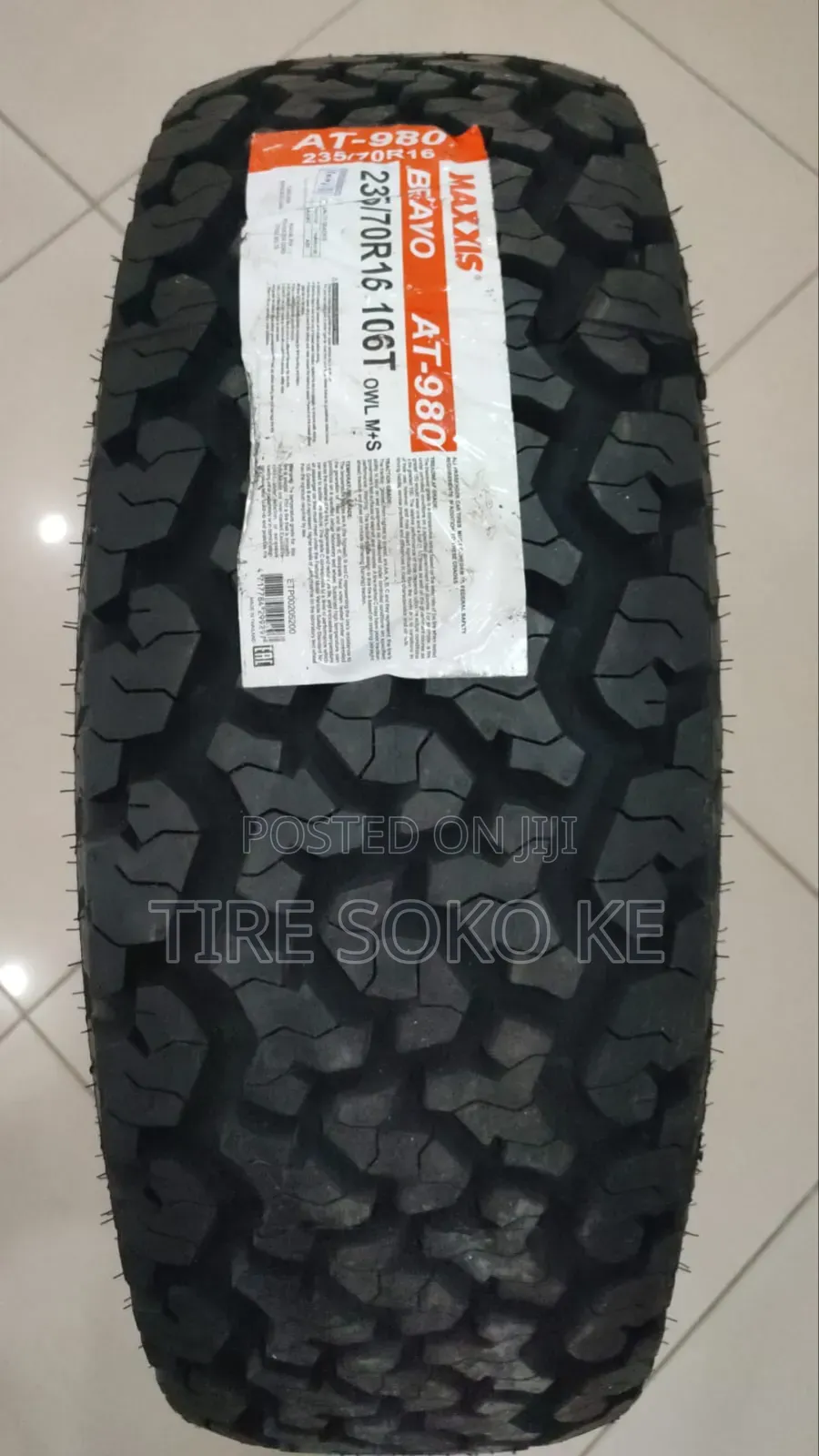 235/70r16 Maxxis Bravo A.T980