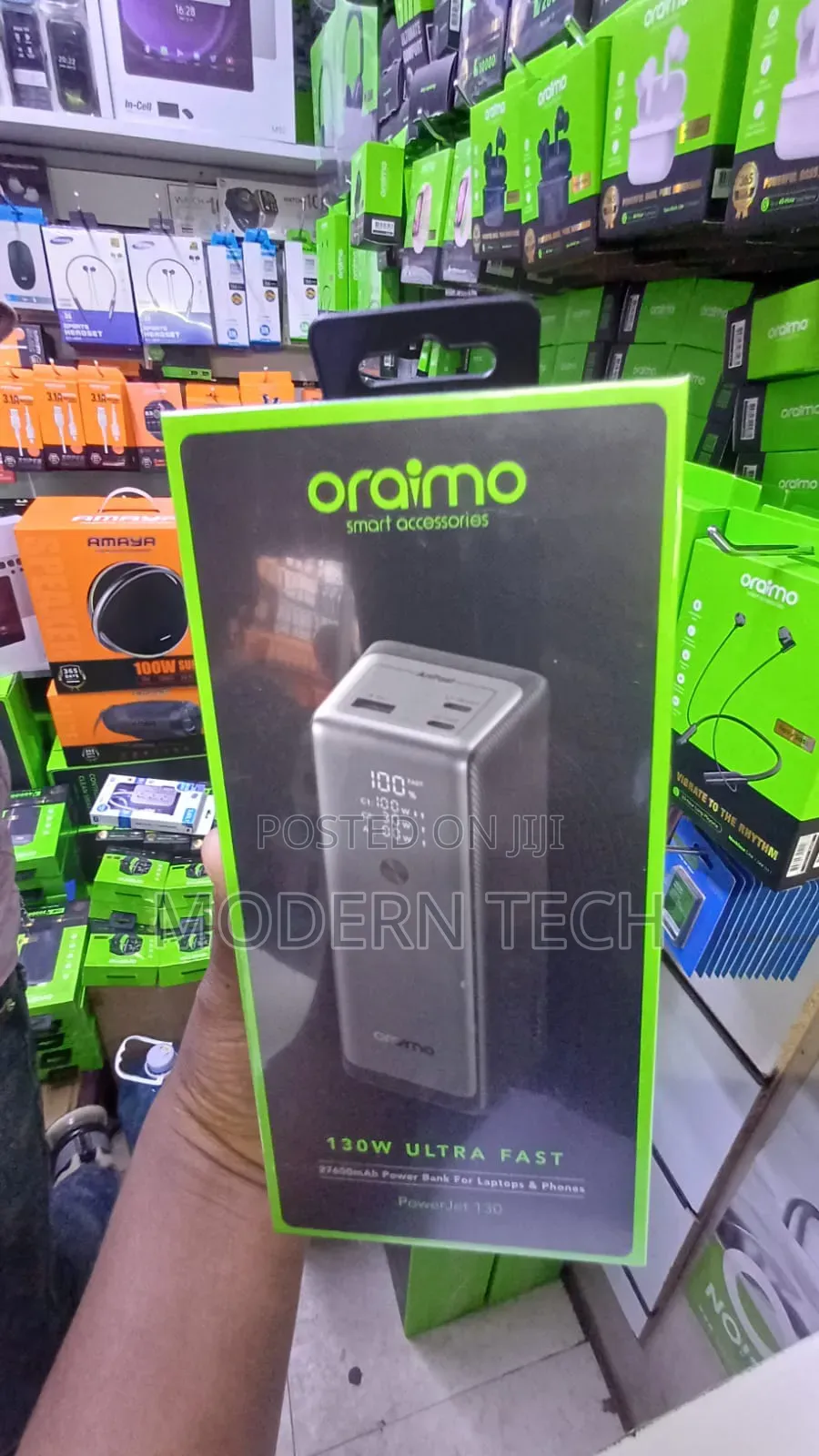 Oraimo Powerjet 130 27600mah 130w Ppwerjet Laptop Powerbank
