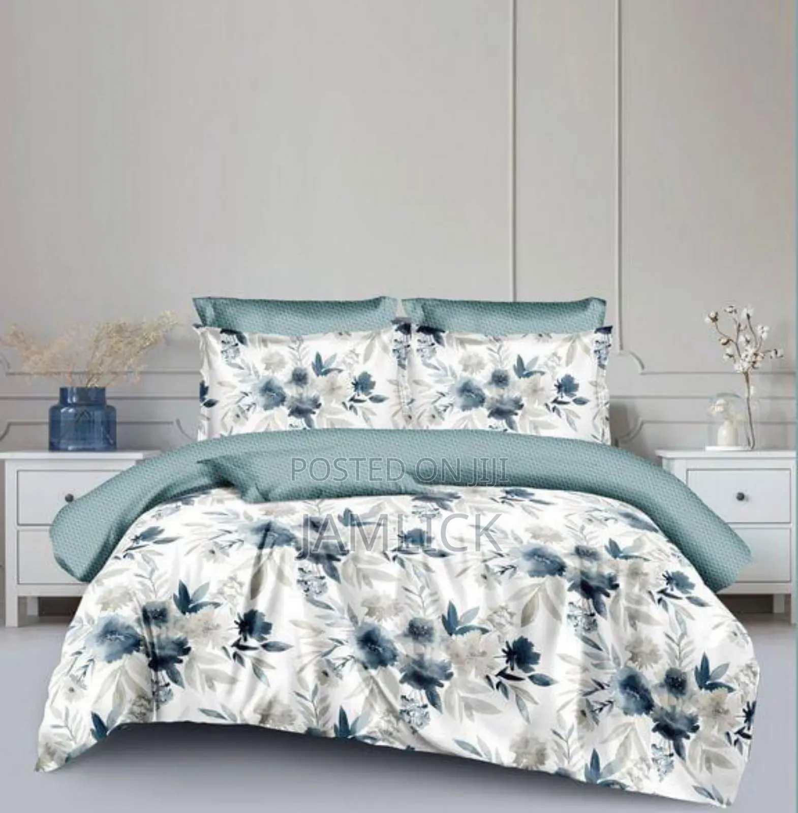 5×6 Binded Duvet Set – 1 Bedsheet 2 Pillowcases –Sk