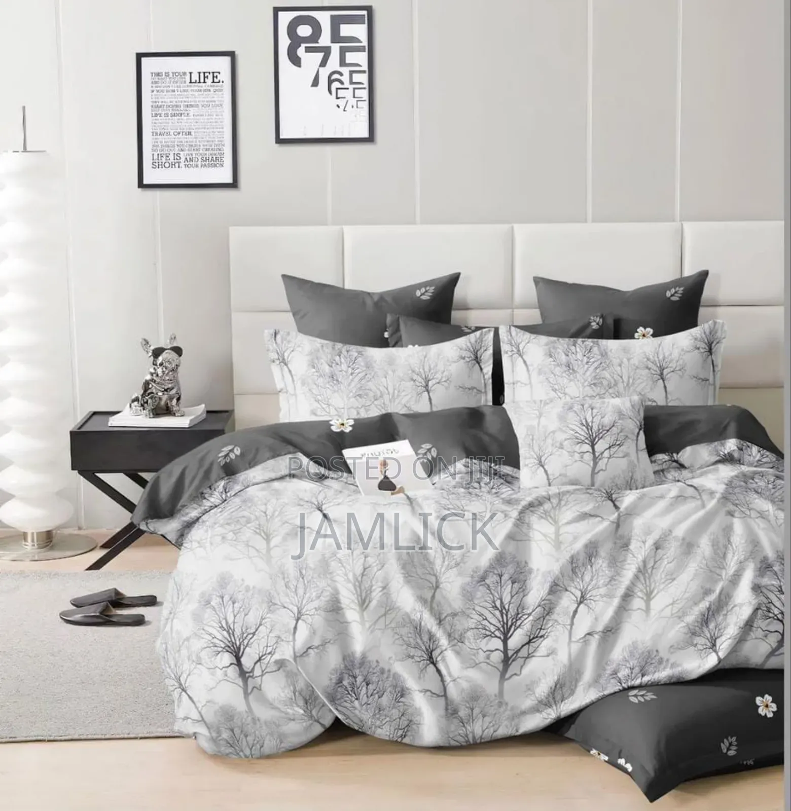 5×6 Binded Duvet Set – 1 Bedsheet 2 Pillowcases –Sk