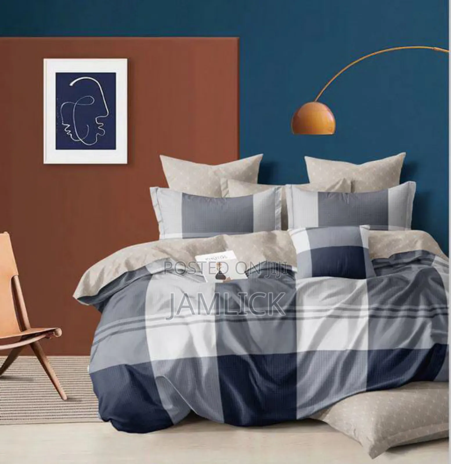 5×6 Binded Duvet Set – 1 Bedsheet 2 Pillowcases –Sk