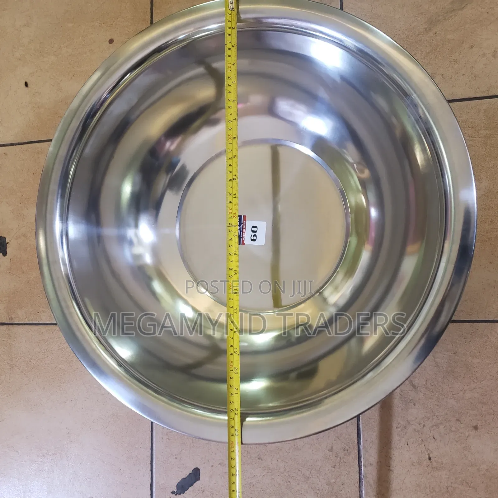 60cm Stainless Steel Bowl Basin /Stainless Steel Mixing Bowl 60cm