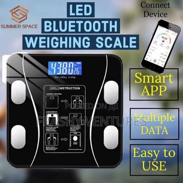 Intelligent Bluetooth Bmi Body Weighing Scale - main view