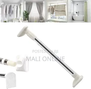 90–160 Cm Adjustable Telescopic Curtain Rod Stainless Steel Drill-Free