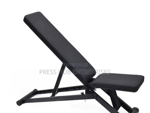 Adjustable and Foldable Weight Bench, - main view