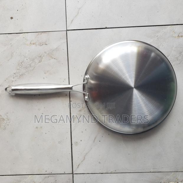 Induction Cooking Fry Pan / Stainless Steel Honeycomb Pan - thumbnail 2