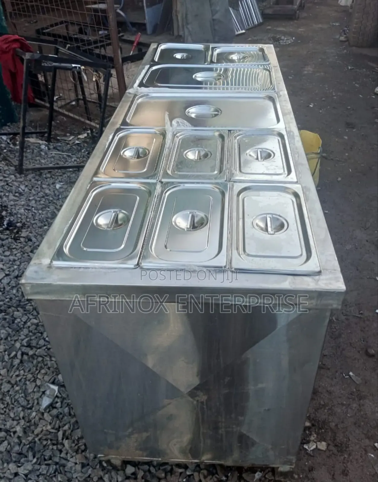 Flat Top, Food Display Baine Marine