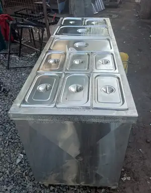 Flat Top, Food Display Baine Marine
