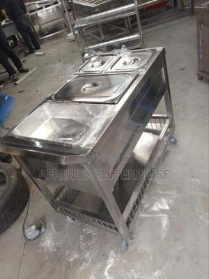 Mobile Food Warmer Display, Stainless Steel Made - thumbnail 2