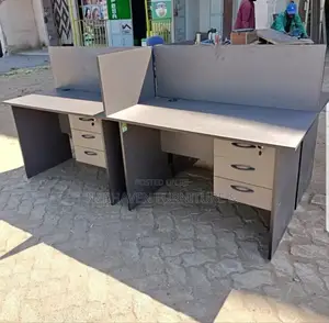 4 Seater Office Workstation – Space Saving Functional