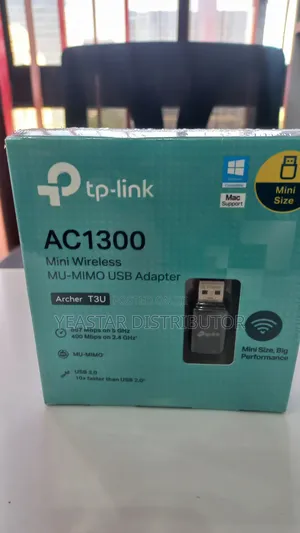 Tp-Link Archer-T3u Ac 1300 Mini Wireless Usb Adapter