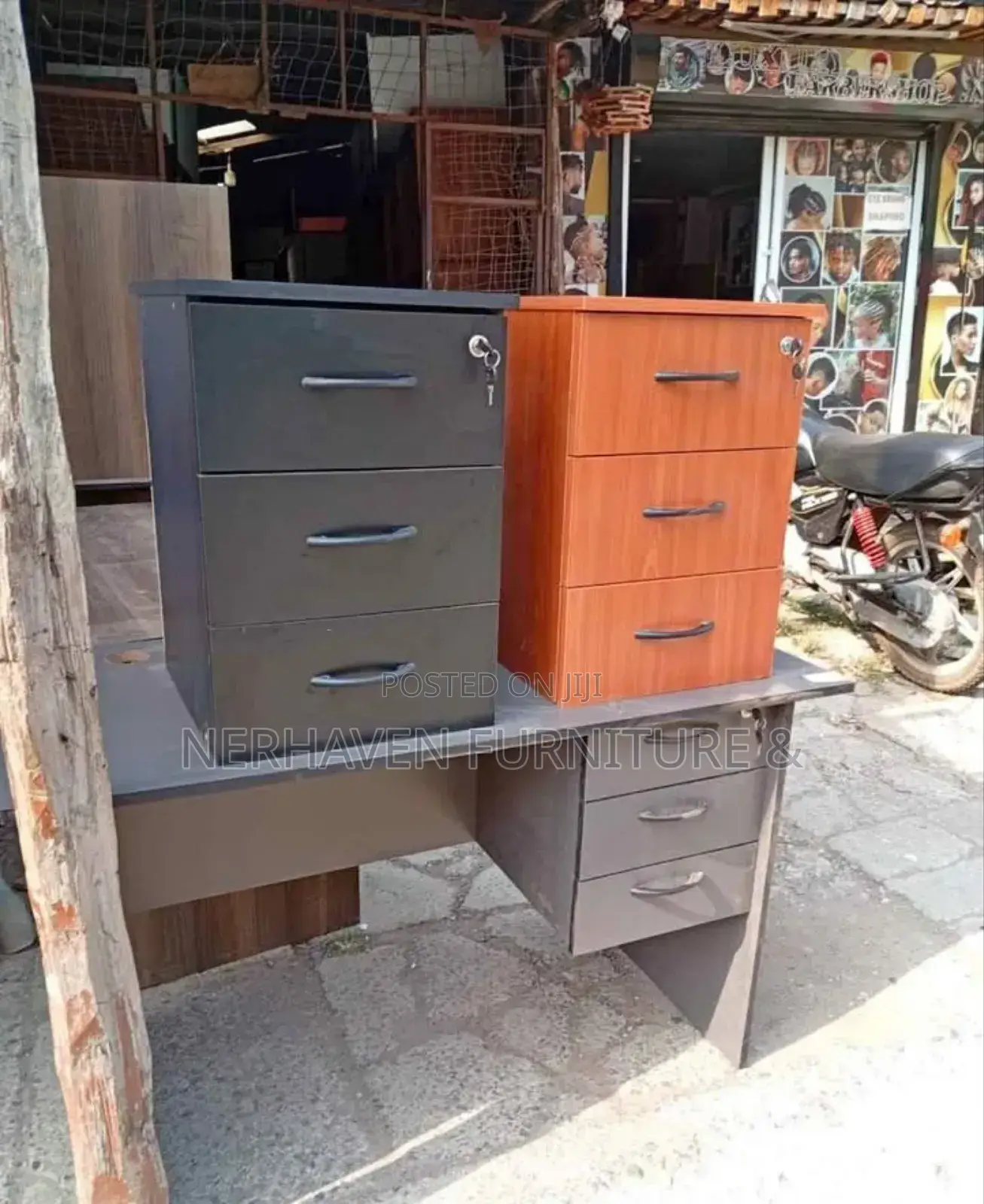 3 Drawer Pedestal Cabinet – Office Desk Storage Solution